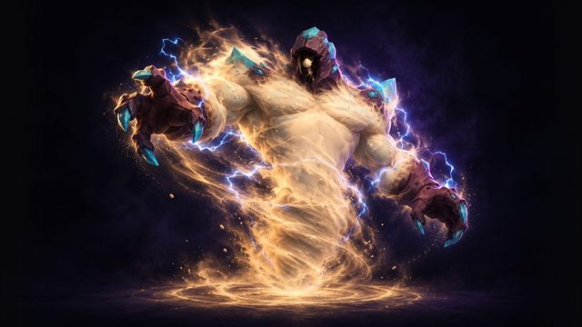 Galvazzt, a sand creature, boss of Temple of Sethraliss