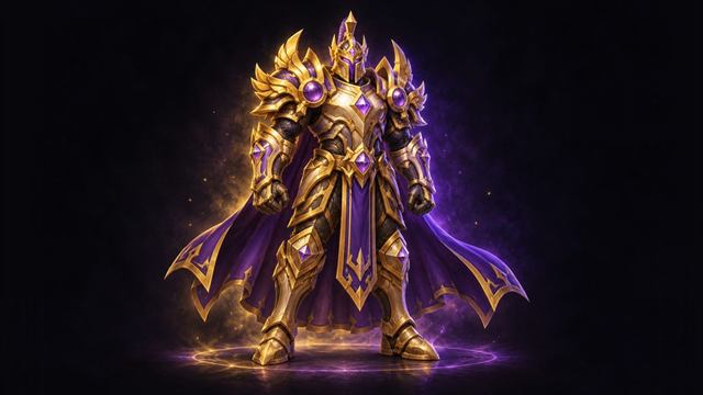 Gladiator in an Elite PvP armor set