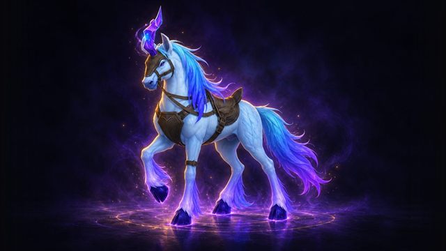 Shimmermist Runner, a valerunner mount from Ardenweald
