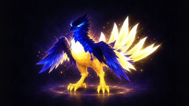 Belo'ren, Child of Al'ar, a young phoenix