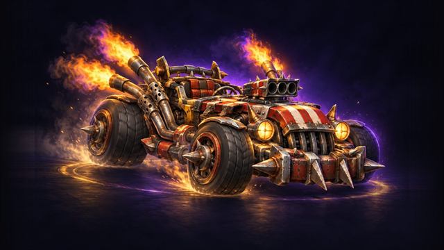 Goblin hot-rod race car