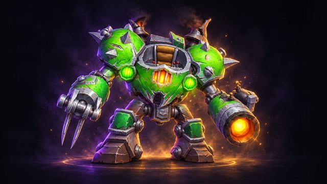 Personalized Goblin S.C.R.A.P.per, a goblin mech mount